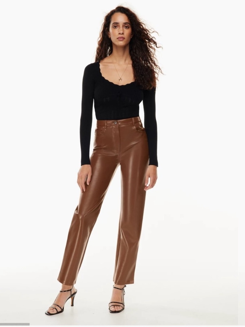 Aritzia Wilfred The Melina Vegan Leather Pants